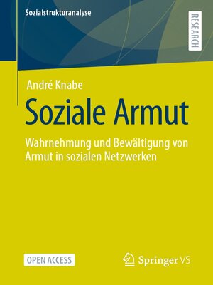 cover image of Soziale Armut